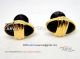 Perfect Replica Mont Blanc Black And Gold Cufflinks (2)_th.jpg